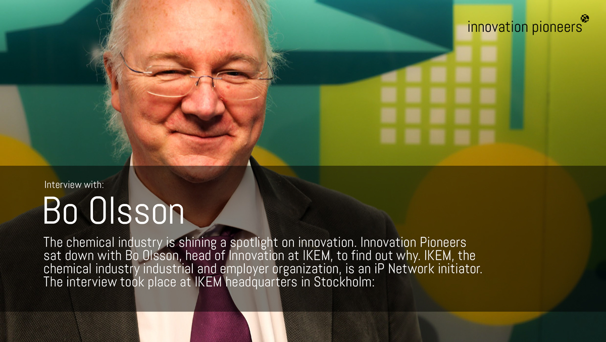 Innovation Pioneers sat down with <b>Bo Olsson</b>, head of Innovation at IKEM, <b>...</b> - ikem-bo-1